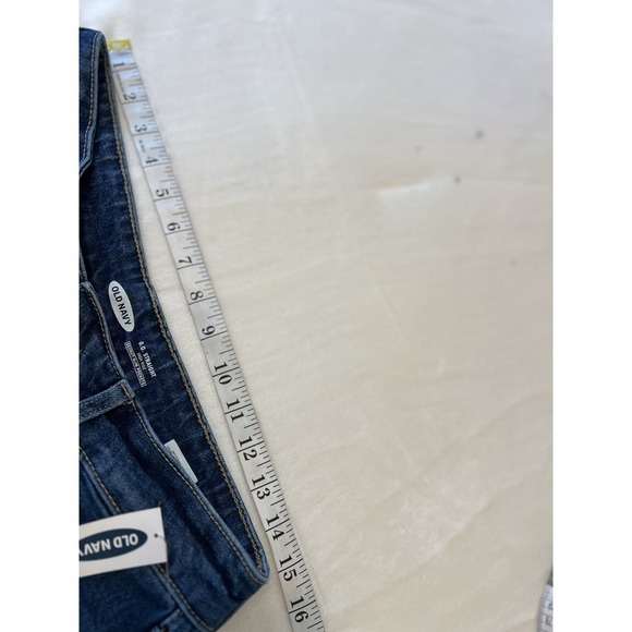 New Old Navy OG‎ High Rise Secret Slim Pockets Womens Size 8 Denim Jeans Stretch - Picture 6 of 9